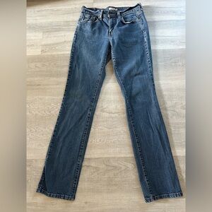 Levi's Blue Boot Cut Jeans Medium Weight Denim